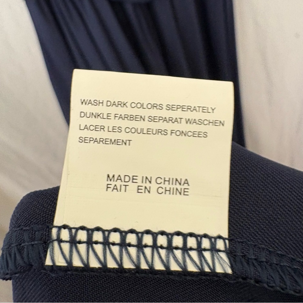 Meaeor Navy Floor length dress - Picture 6 of 9